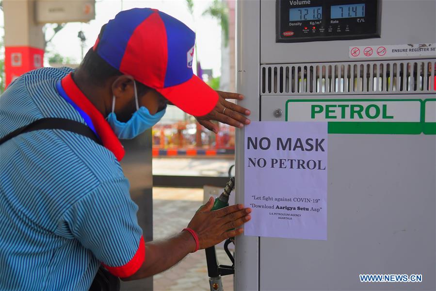 INDIA-TRIPURA-COVID-19-LOCKDOWN