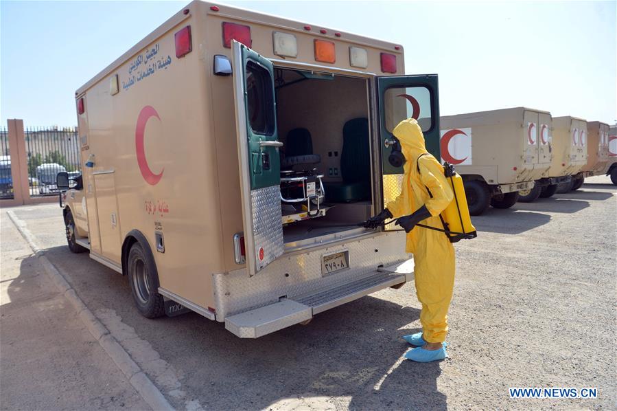 KUWAIT-FARWANIYA GOVERNORATE-COVID-19-FIELD HOSPITAL