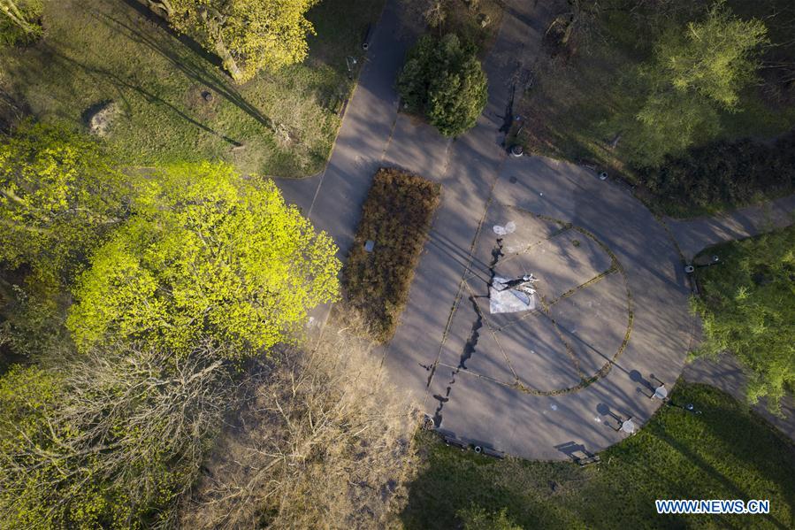 POLAND-WARSAW-FACE MASKS