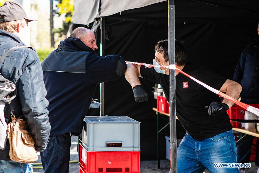 GERMANY-BERLIN-COVID-19-FOOD DONATION