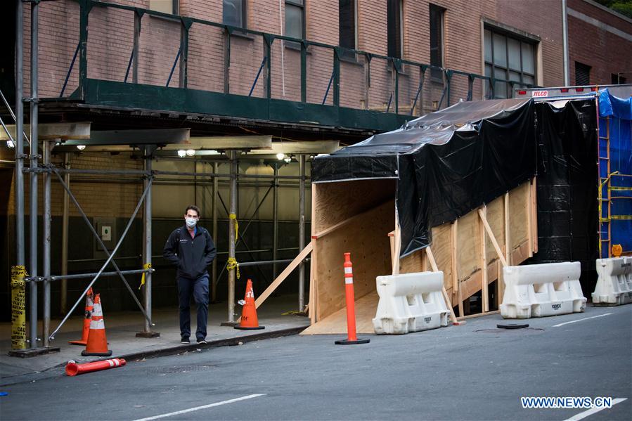 U.S.-NEW YORK-COVID-19