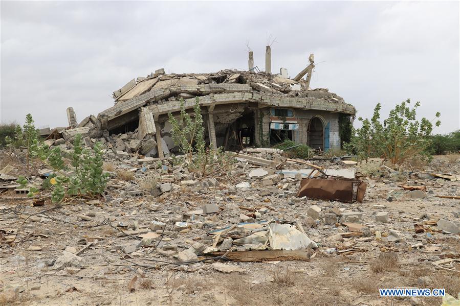 YEMEN-HAJJAH-WAR-DESTRUCTION