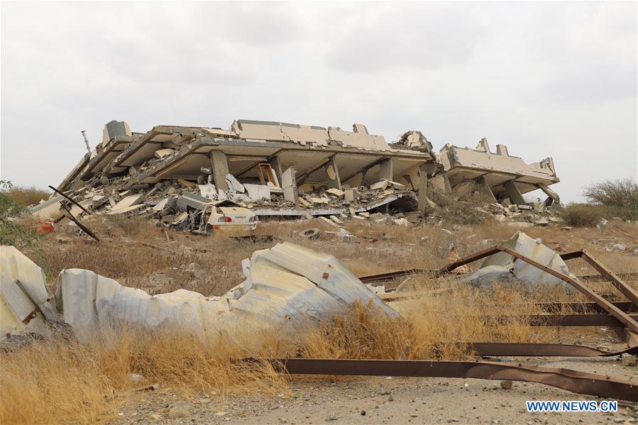 YEMEN-HAJJAH-WAR-DESTRUCTION