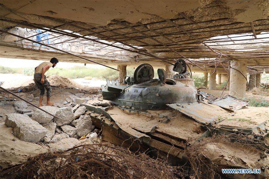 YEMEN-HAJJAH-WAR-DESTRUCTION