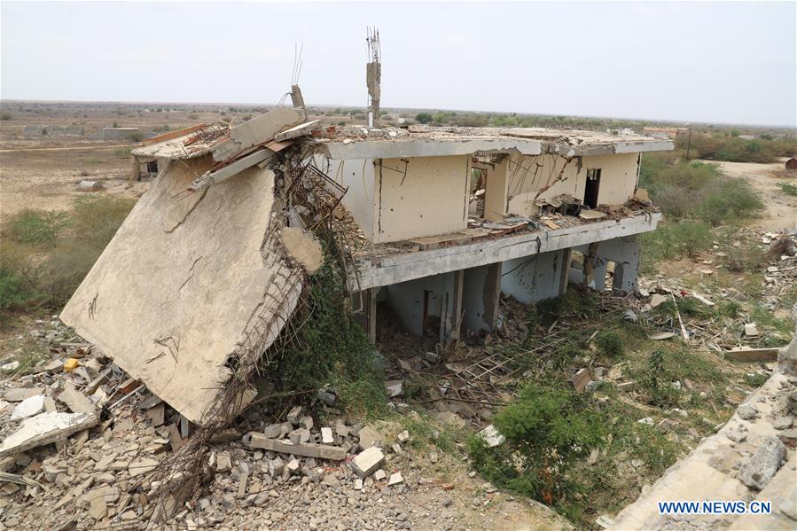 YEMEN-HAJJAH-WAR-DESTRUCTION