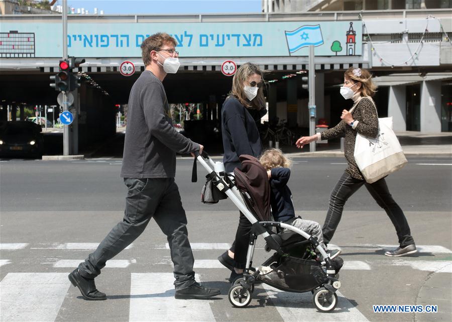 ISRAEL-TEL AVIV-COVID-19