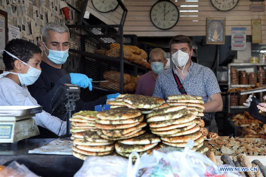 ISRAEL-TEL AVIV-COVID-19