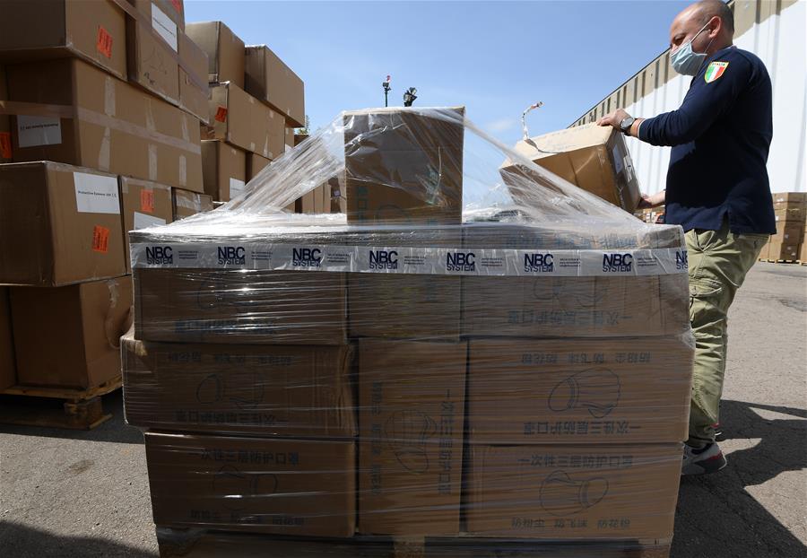 ITALY-ROME-COVID-19-MEDICAL SUPPLIES