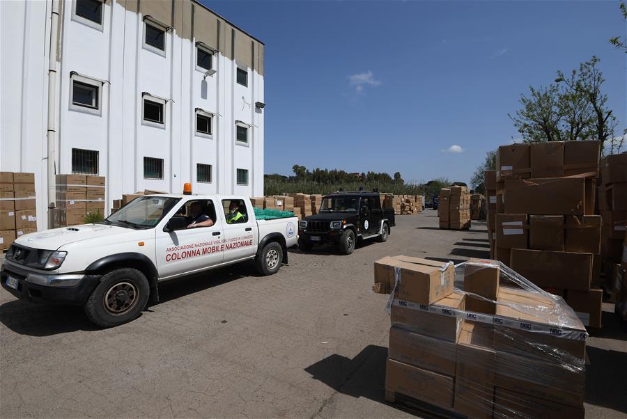 ITALY-ROME-COVID-19-MEDICAL SUPPLIES