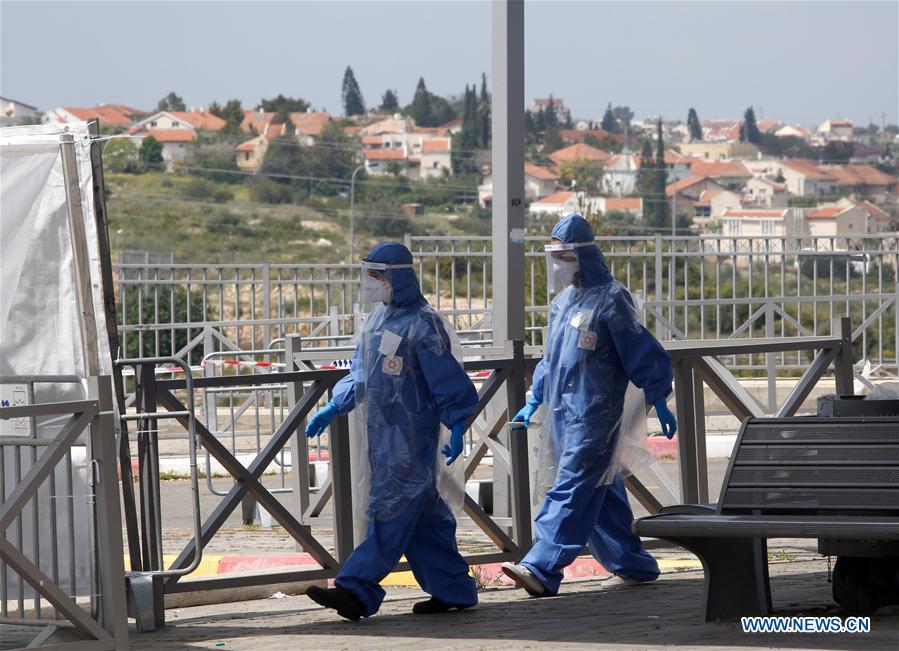 MIDEAST-MODIIN ILLIT-COVID-19-TEST