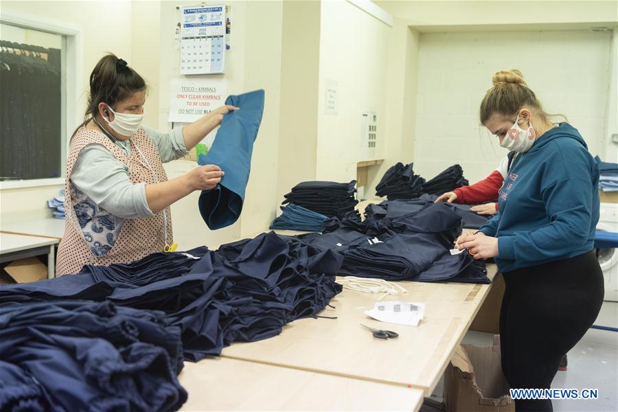 BRITAIN-LONDON-COVID-19-MEDICAL SUPPLY