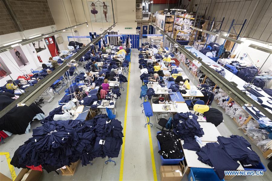 BRITAIN-LONDON-COVID-19-MEDICAL SUPPLY