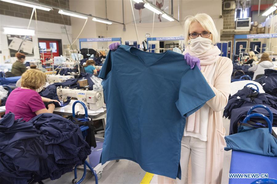 BRITAIN-LONDON-COVID-19-MEDICAL SUPPLY