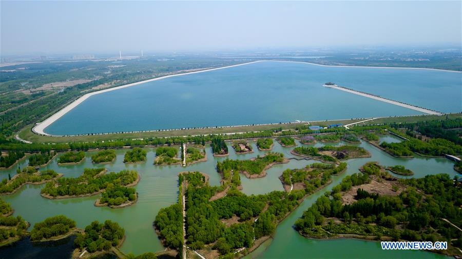 CHINA-SHANDONG-JINAN-WETLAND PARK-SCENERY (CN)