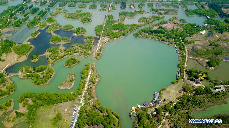CHINA-SHANDONG-JINAN-WETLAND PARK-SCENERY (CN)
