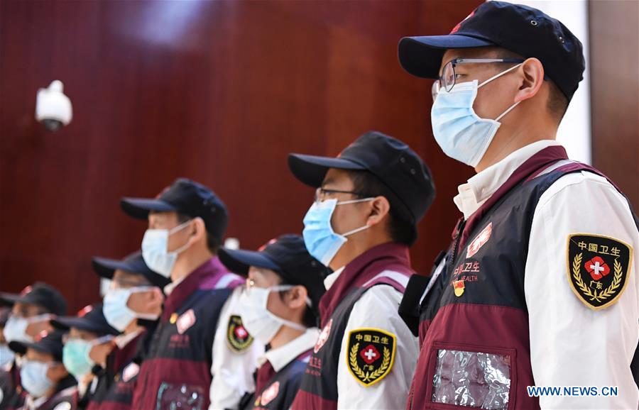 CHINA-COVID-19-MALAYSIA-MEDICAL TEAM-DEPARTURE (CN)