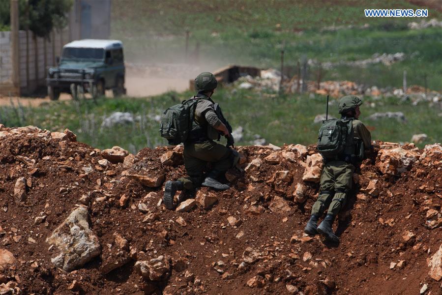 ISRAEL-MALKIYA-LEBANON-BORDER-SOLDIERS