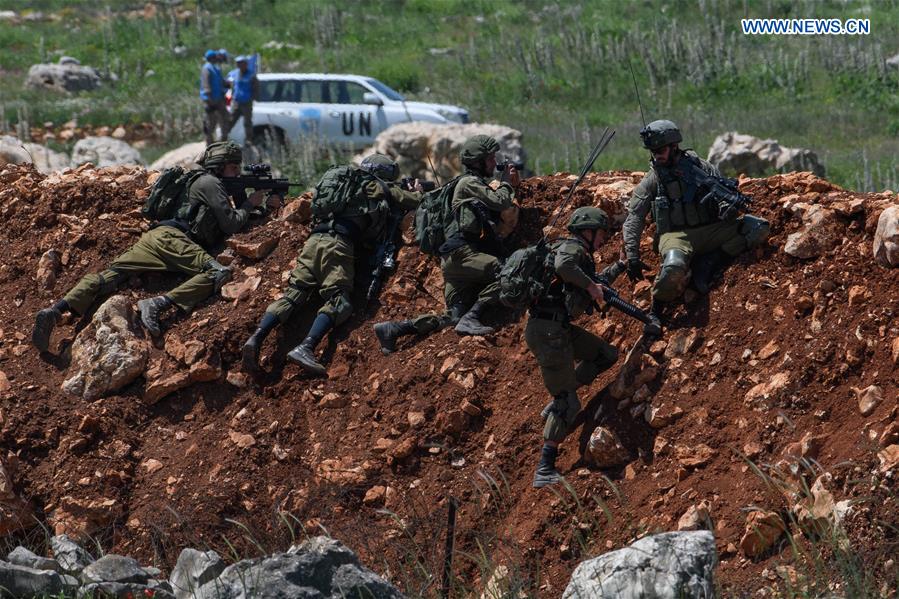 ISRAEL-MALKIYA-LEBANON-BORDER-SOLDIERS