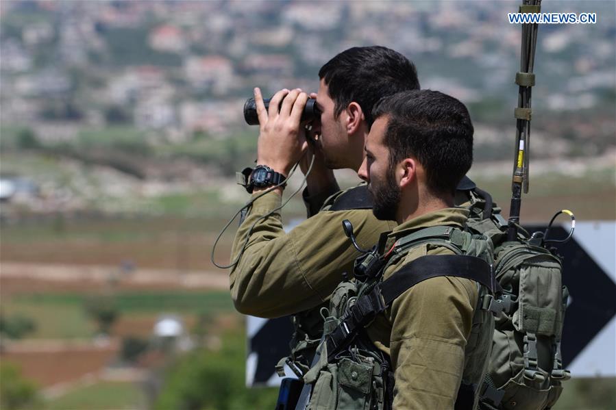 ISRAEL-MALKIYA-LEBANON-BORDER-SOLDIERS