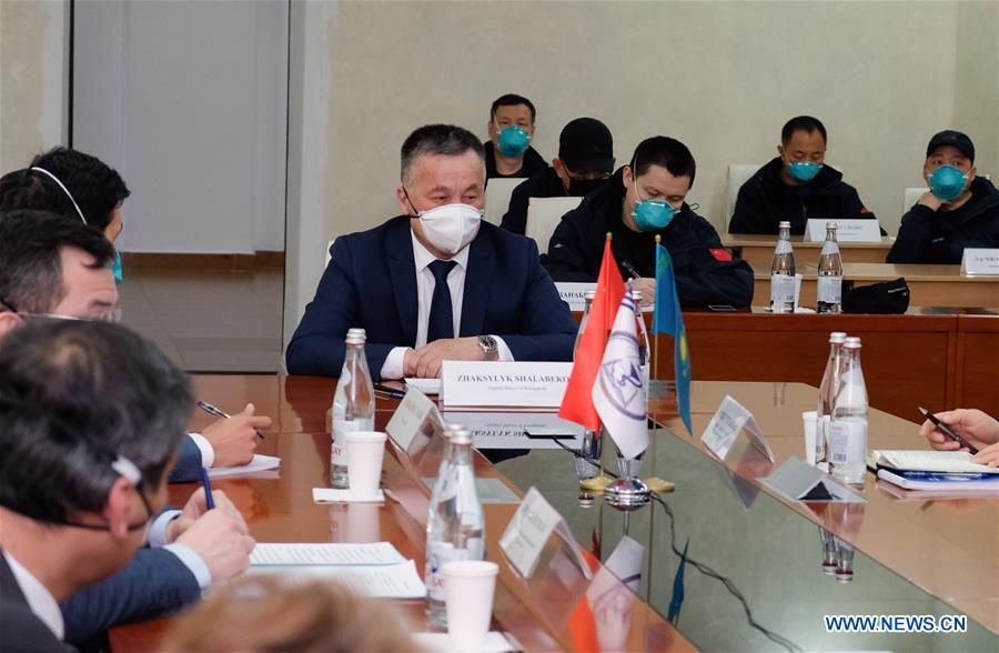 KAZAKHSTAN-KARAGANDA-CHINESE MEDICAL TEAM-MEDICAL UNIVERSITY-VISIT 