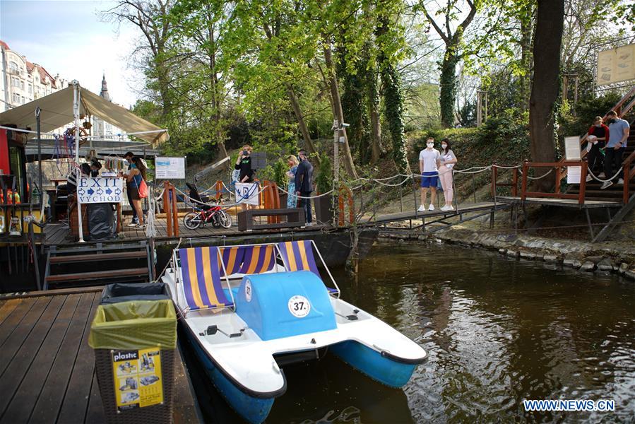 CZECH REPUBLIC-PRAGUE-COVID-19-BOAT RENTING