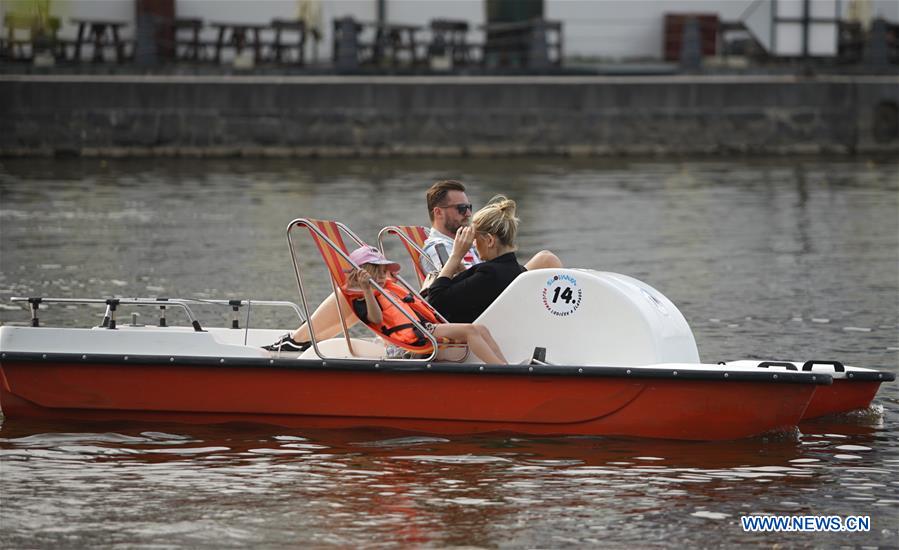 CZECH REPUBLIC-PRAGUE-COVID-19-BOAT RENTING