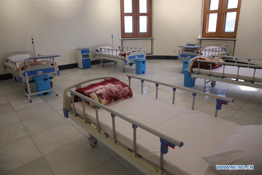 AFGHANISTAN-KABUL-COVID-19-HOSPITAL-DARUL AMAN PALACE