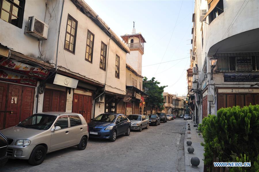 SYRIA-DAMASCUS-COVID19