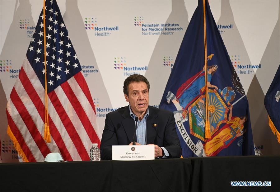 U.S.-NEW YORK-GOVERNOR-COVID-19