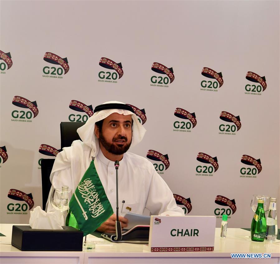 SAUDI ARABIA-RIYADH-G20-HEALTH MINISTERS-MEETING
