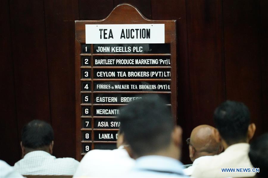 SRI LANKA-COLOMBO-TEA AUCTION-ONLINE