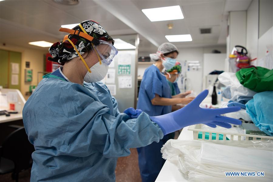 SPAIN-BARCELONA-COVID-19-HOSPITAL