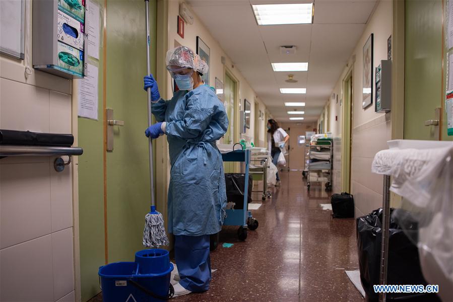 SPAIN-BARCELONA-COVID-19-HOSPITAL
