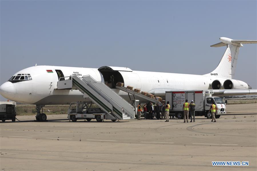IRAQ-BAGHDAD-CHINA-MEDICAL AID-COVID-19