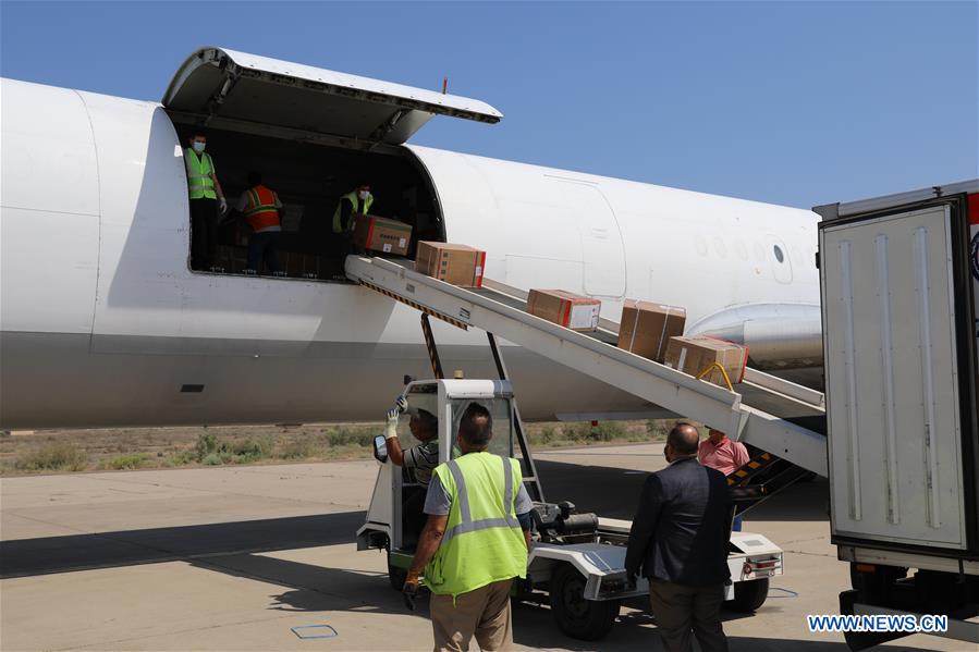 IRAQ-BAGHDAD-CHINA-MEDICAL AID-COVID-19