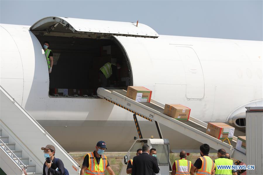 IRAQ-BAGHDAD-CHINA-MEDICAL AID-COVID-19