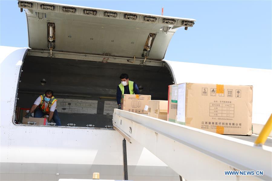 IRAQ-BAGHDAD-CHINA-MEDICAL AID-COVID-19