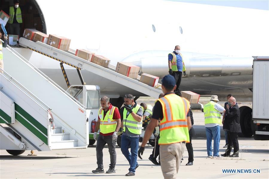 IRAQ-BAGHDAD-CHINA-MEDICAL AID-COVID-19