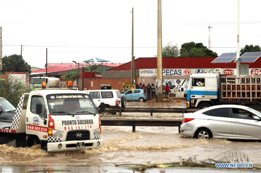 ANGOLA-LUANDA-HEAVY RAIN-FLOOD