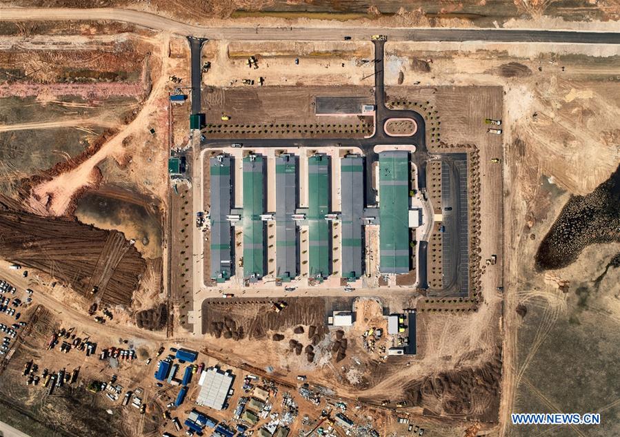 KAZAKHSTAN-NUR-SULTAN-COVID-19-MAKESHIFT HOSPITAL