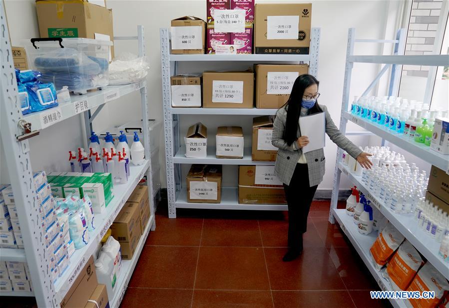 CHINA-SHANGHAI-SCHOOLS-REOPENING-PREPARATION (CN)