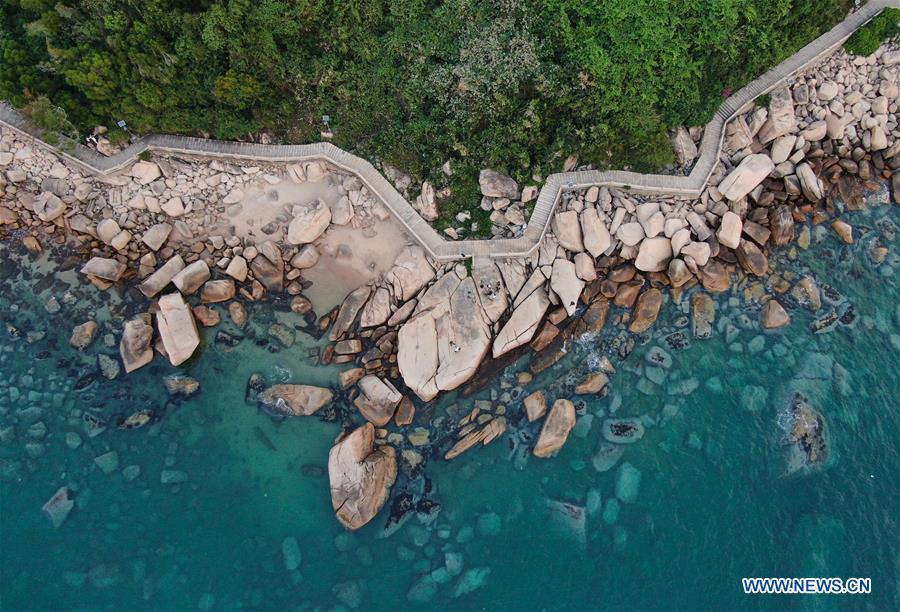 CHINA-GUANGDONG-WAILINGDING ISLAND-AERIAL VIEW (CN)