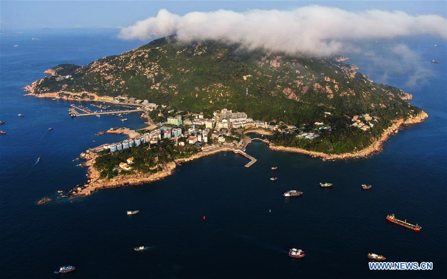 CHINA-GUANGDONG-WAILINGDING ISLAND-AERIAL VIEW (CN)