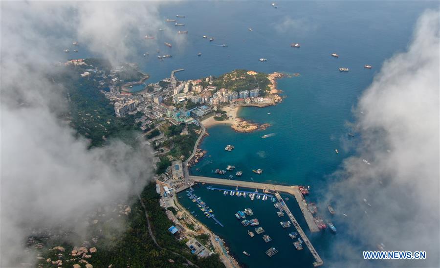 CHINA-GUANGDONG-WAILINGDING ISLAND-AERIAL VIEW (CN)