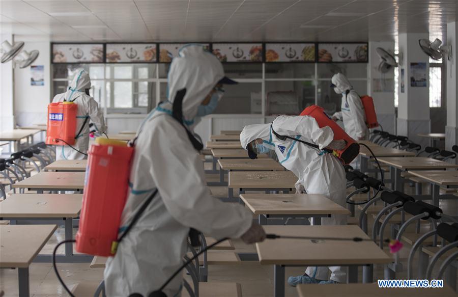 CHINA-HUBEI-WUHAN-SCHOOL-REOPENING-PREPARATION (CN)