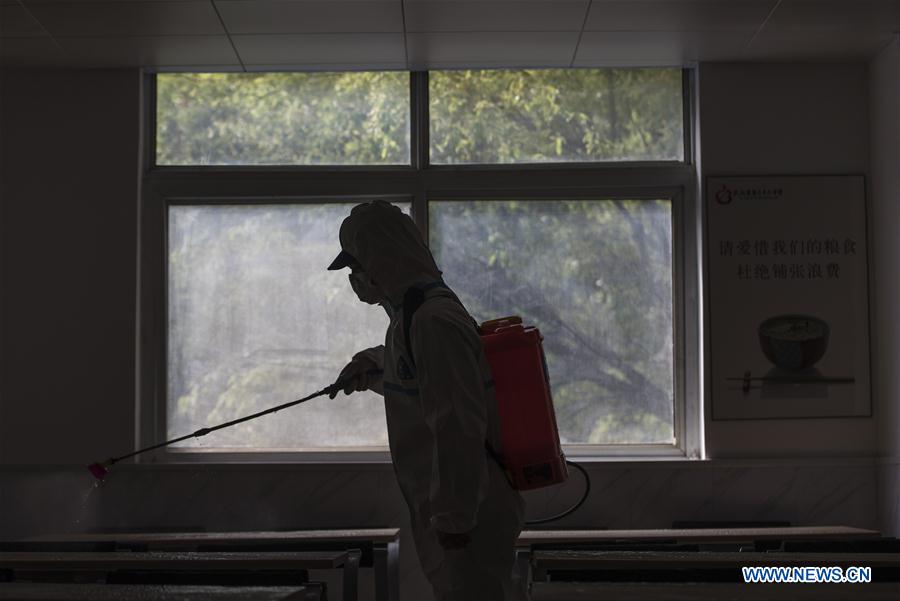 CHINA-HUBEI-WUHAN-SCHOOL-REOPENING-PREPARATION (CN)