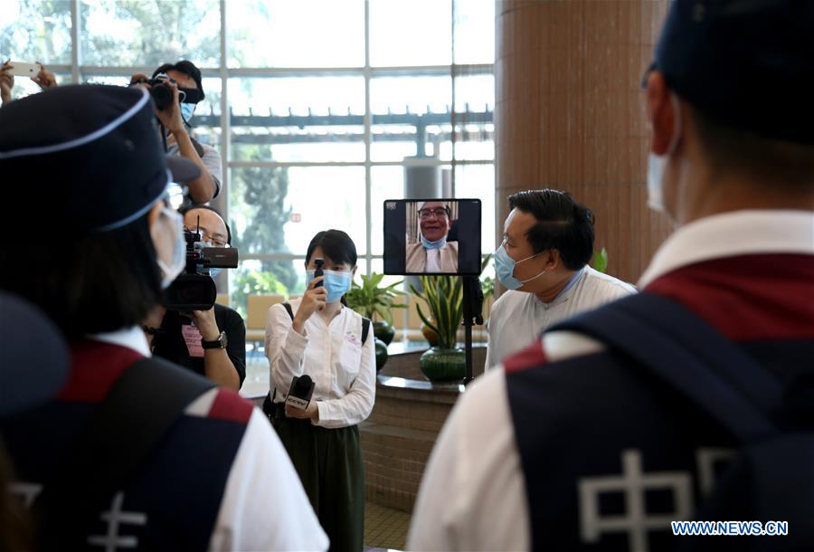 MYANMAR-YANGON-CHINESE MEDICAL TEAM-DEPARTURE