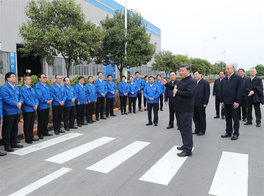 CHINA-SHAANXI-XI'AN-XI JINPING-INSPECTION (CN)