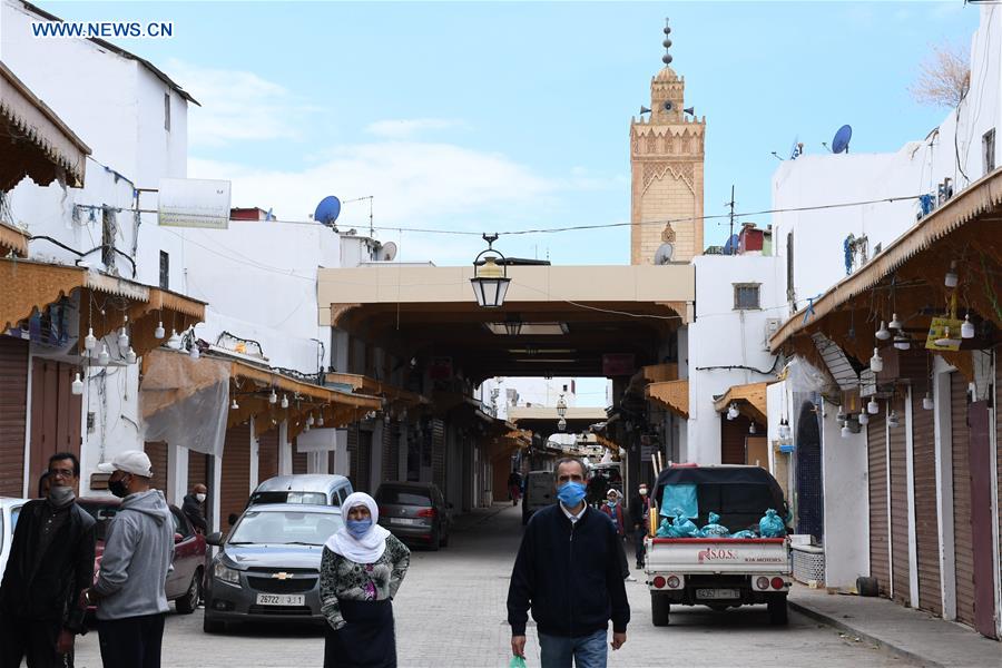 MOROCCO-RABAT-COVID-19