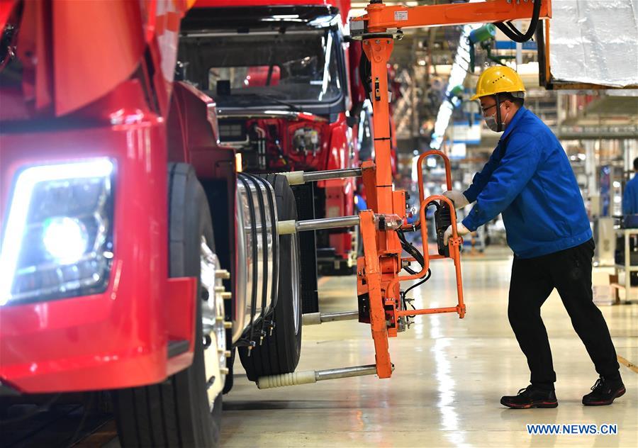 CHINA-SHAANXI-HEAVY-DUTY TRUCKS-PRODUCTION-RESUMPTION(CN)
